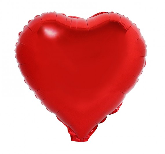 Balão Coração Metalizado 